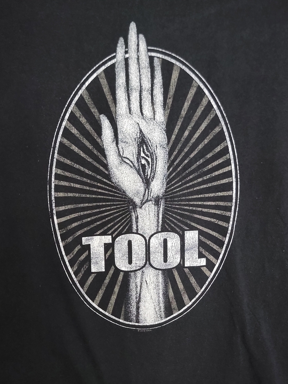 Spencers Exclusive TOOL Band Tee - Los Angeles Cali - Eye Palm Open Hand -Small